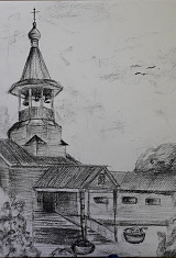 Церковь Александра Невского, город Верещагино