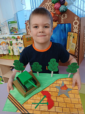 Памятник к юбилею Победы ВОВ