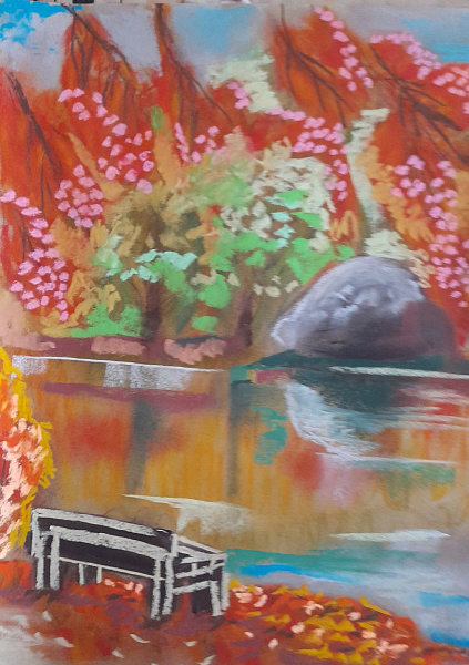 Осень в зеркале воды