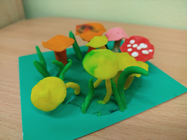 "Грибочки на полянке"