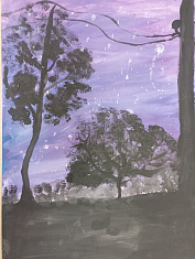 Березовый лес