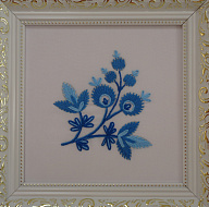 Панно "По мотивам Гжели"