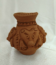 Ваза "Пермский звериный стиль"