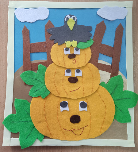 Осенний шедевр из тыквы