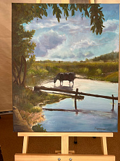 У бабушки в деревне