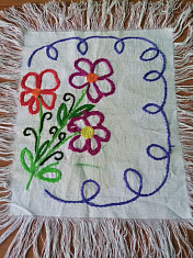 Салфетка "Цветочки"