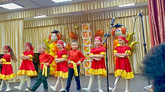 Стилизованный народный танец "Весёлый перепляс"