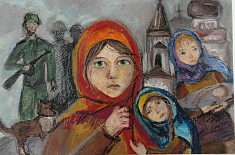 Иллюстрация к стихотворению М .Джалиля "Варварство"