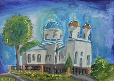 Храм в честь Святой Троицы. п.Полазна