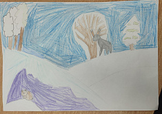 "Зима в лесу"