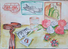 Натюрморт 1941-1945 .