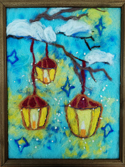 "Новогодние фонарики"