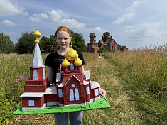 Макет Храма Петра и Павла в селе Таман 