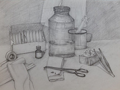 Натюрморт - посвящение медикам