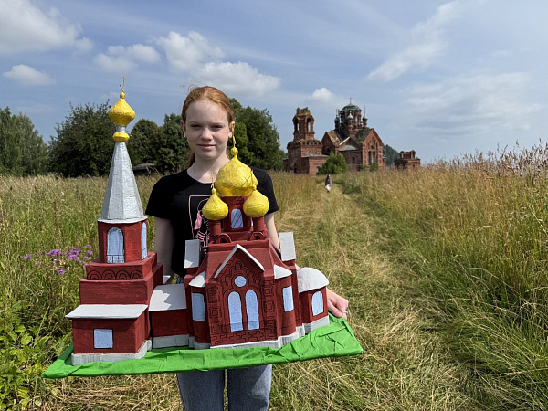 Макет Храма Петра и Павла в селе Таман 