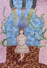 "Первый выход балерины на сцену"