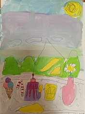 " Стол со сладостями"