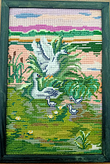 "Лебеди на пруду"