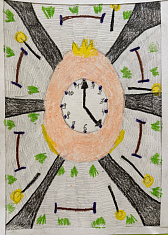 Достопримечательность села Платошино "ЯЙЦО ВРЕМЕНИ"