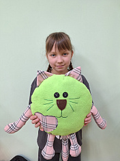 Диванная подушка Кот