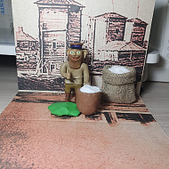 Пластилиновая композиция «Соликамский солевар»