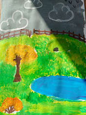 "Осень в деревне"