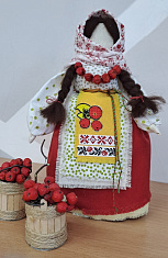 Традиционная народная кукла "Рябинка"