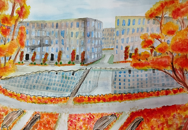 Осенний городок