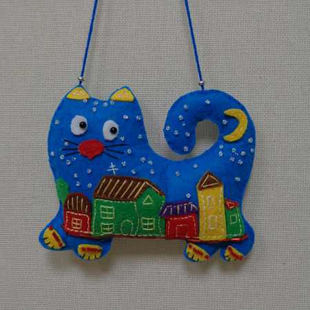 Панно "Чудо-кот"