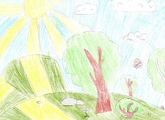 На опушке леса