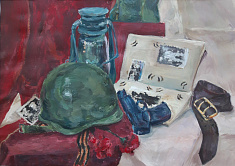 Натюрморт "Посвящение лысьвенской каске"