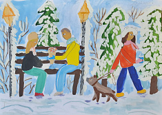 Зимний парк