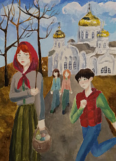 Пасхальное воскресенье. Белогорский монастырь