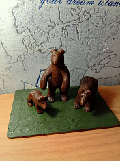 Творческая композиция "Три медведя"