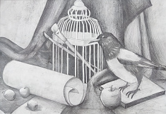 Натюрморт с сорокой