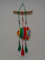 Панно "Камская рыбка"