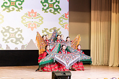 Башкирский танец с платками 