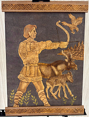 Панно "Пера охотник"