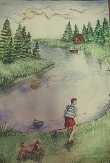 Летом в лесу