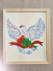 Панно "Цветы Победы"