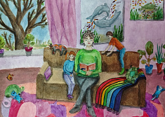 Выходные у бабушки