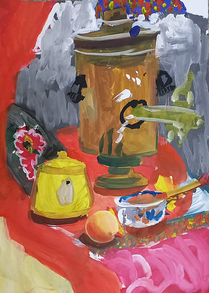 "Моя любимая голубая чашка"