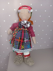 Кукла в удмуртском национальнациональном костюме