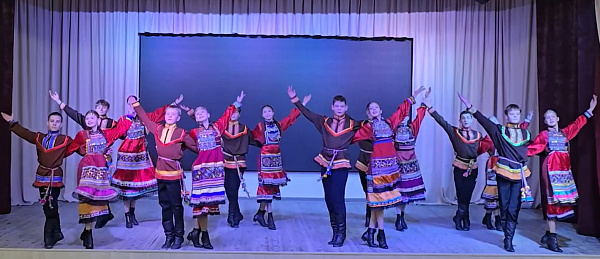 Старинный марийский танец "Поро кас"