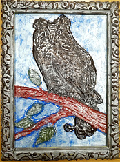 Панно "Совушка"