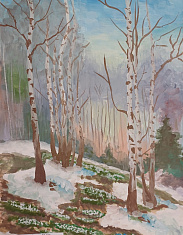 Весна в краю родном