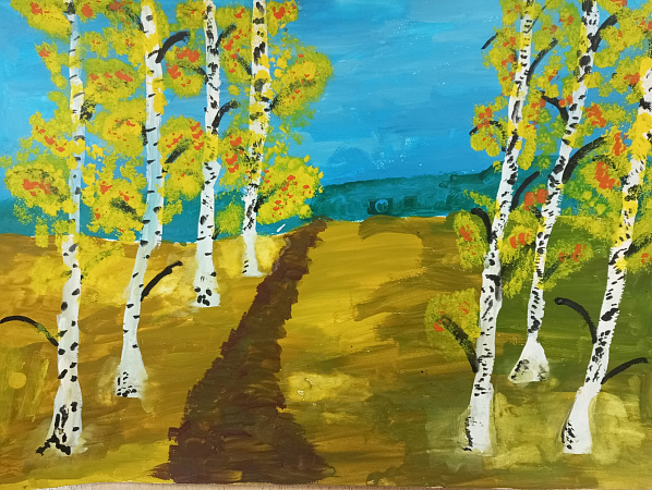 Березовый лес