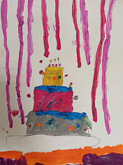 "Торт со сладостями"