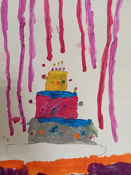 "Торт со сладостями"