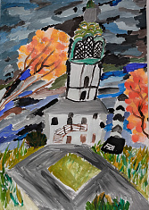 Осень в Соликамске.